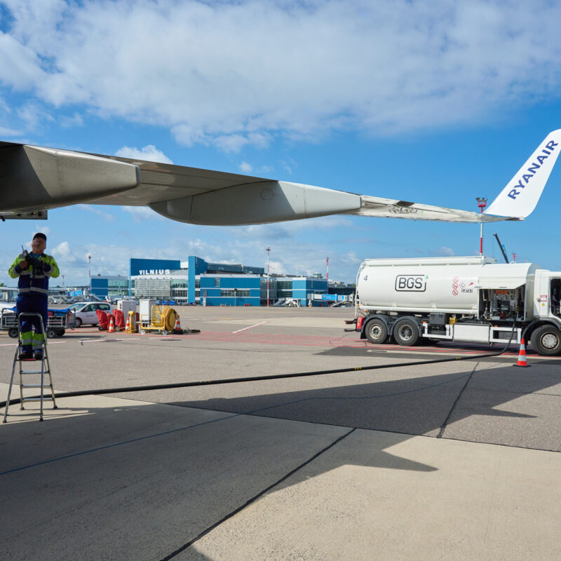 BGS fuel handling for Ryanair